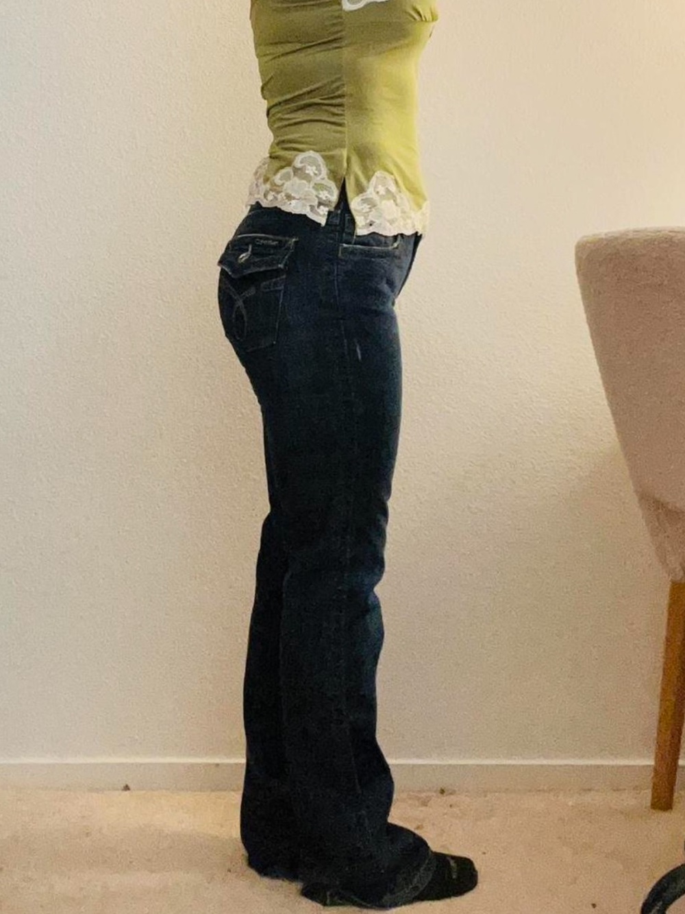 Calvin Klein Jeans Women's Boot Cut - Dark Blue